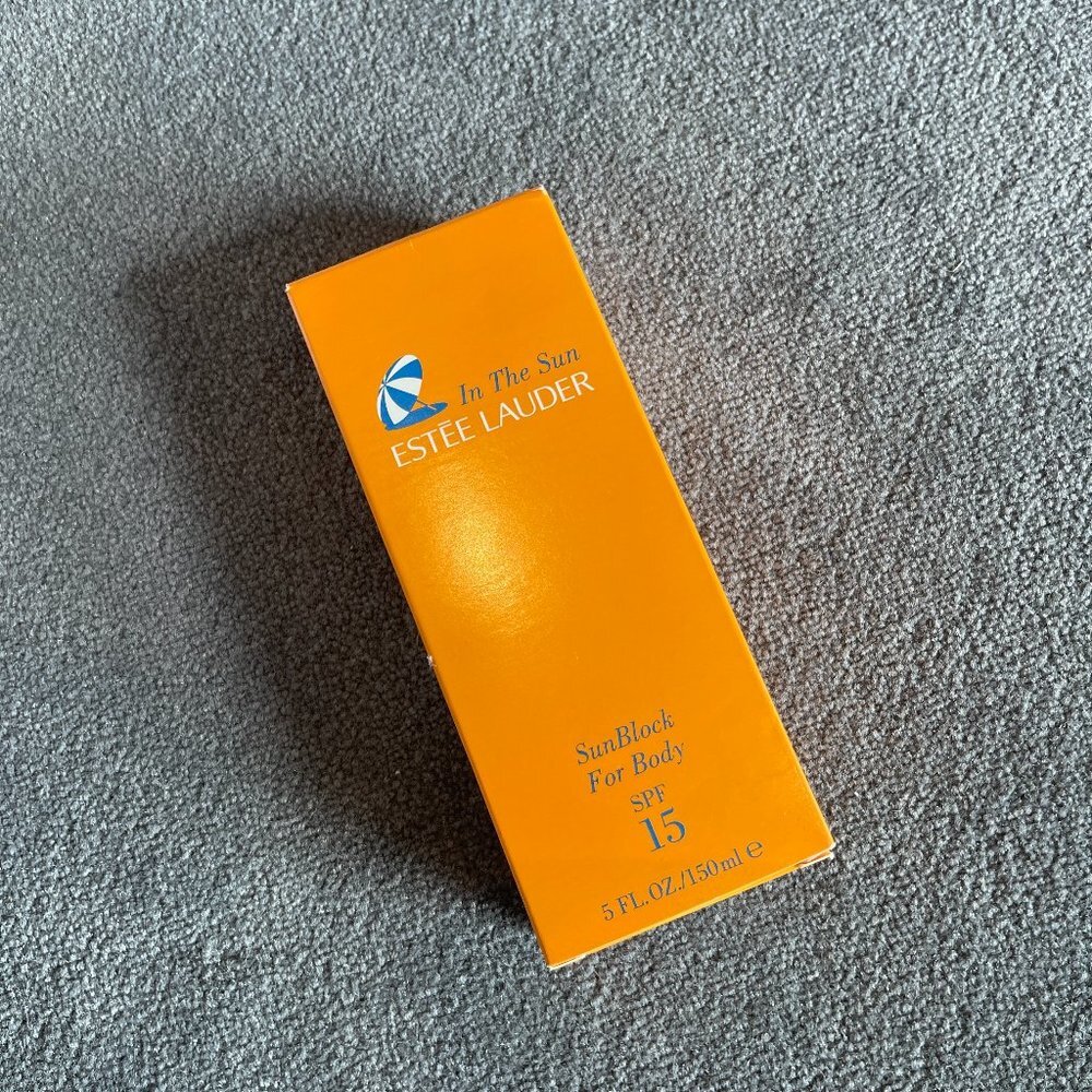 Estee Lauder In The Sun Sunblock for Body SPF 15 NIB